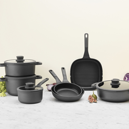 Ківш з антипригарним покриттям BergHOFF LEO STONE+ діаметр 18см, 2л (3950591) - 4