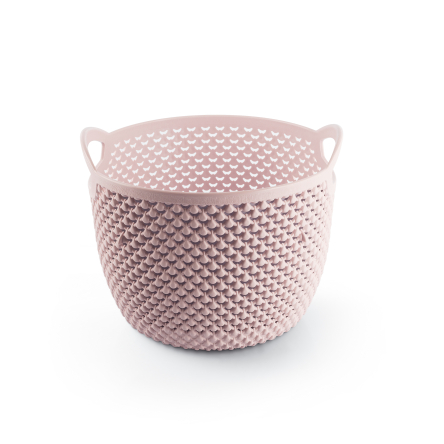 Кошик UCS DROP DESIGN круглий 12л пудрово-рожевий (UCS-108502.1) - 1