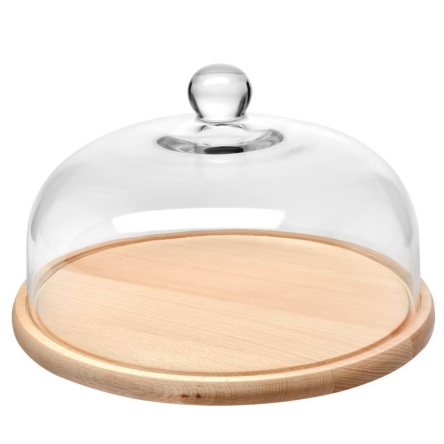 Підставка дерев'яна GLAMOUR d26см із кришкою (KROS-913971) - 8 Підставка дерев'яна GLAMOUR d26см із кришкою (KROS-913971) - 8