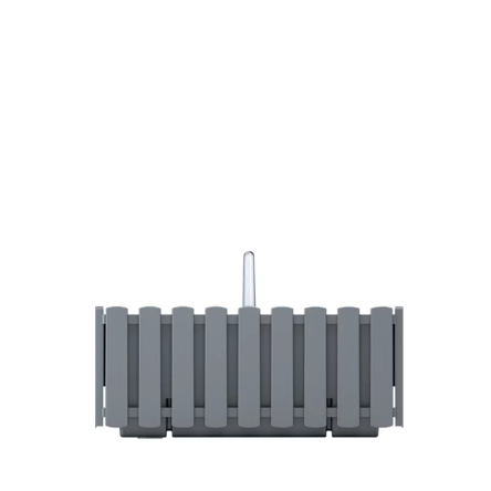Балконний ящик Prosperplast BOARDEE FENCYCASE W навісний 38х18х16.2см сірий (88642-405) - 1 Балконний ящик Prosperplast BOARDEE FENCYCASE W навісний 38х18х16.2см сірий (88642-405) - 1