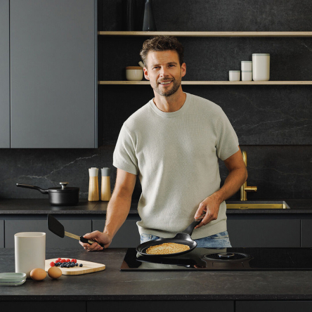 Сковорода для блинов с антипригарным покрытием BergHOFF LEO PHANTOM диаметр 25см, 0.7л (3950582) - 6