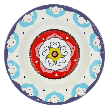 Набор тарелок для супа Rose&Tulipani Milano NADOR, керамика, диам. 23 см, 6 шт. - 6 Набор тарелок для супа Rose&Tulipani Milano NADOR, керамика, диам. 23 см, 6 шт. - 6