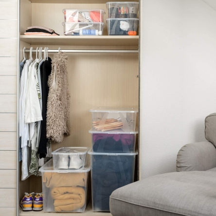 Ящик для хранения женской обуви ARCO прозрачный (RTH-11634) - 5