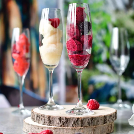 Набір келихів для шампанського VENEZIA 200мл х 6шт (KROS-788098) - 5