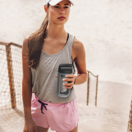 Шейкер спортивний LEO, 0,5 л (3950227) - 4