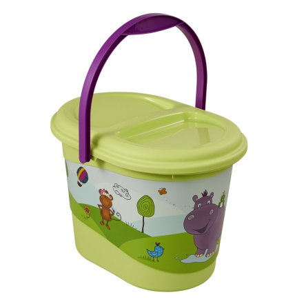 Ведро для пеленок Keeeper Hippo (КЕЕ-1801) - 1 Ведро для пеленок Keeeper Hippo (КЕЕ-1801) - 1