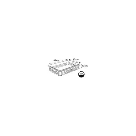 Ящик для зберігання Keeeper Transport box 22л (KEE-0883) - 6 Ящик для зберігання Keeeper Transport box 22л (KEE-0883) - 6