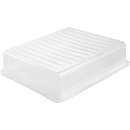 Ящик для зберігання Keeeper BASIXX з кришкою прозорий 9 л (КЕЕ-0591) - 4