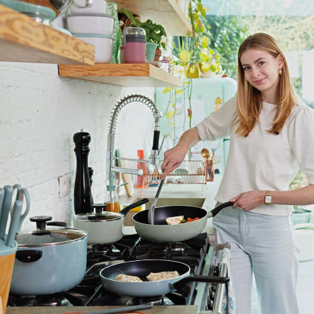 Сковорода-гриль BergHOFF LEO SAGE 26х26см (3950312) - 6 Сковорода-гриль BergHOFF LEO SAGE 26х26см (3950312) - 6