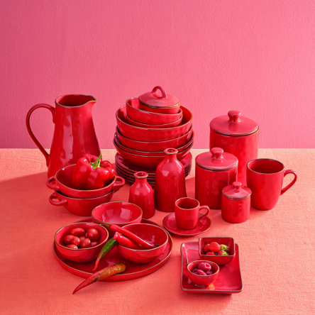 Блюдо сервировочное прямоугольное Rose&Tulipani Milano CONCERTO CORALLO, керамогранит, коралл, 27 х 19 см - 8 Блюдо сервировочное прямоугольное Rose&Tulipani Milano CONCERTO CORALLO, керамогранит, коралл, 27 х 19 см - 8