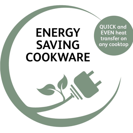 Сковорода-гриль з антипригарним покриттям BergHOFF LEO BALANCE Moonmist 24х24см (3950435) - 3