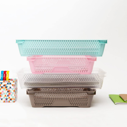 Кошик для зберігання Keeeper Мірко А-4 сіро-коричневий (КЕЕ-371.3) - 7