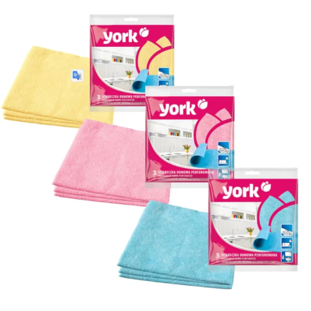 Салфетка YORK перфорированная 38х38см, 3 шт. (YR-2003) - 1 Салфетка YORK перфорированная 38х38см, 3 шт. (YR-2003) - 1