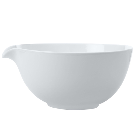 IA0111 Миска для змішування WHITE BASICS ROUND, порцелянова, діам. 26 см, 1900 мл - 1 IA0111 Миска для змішування WHITE BASICS ROUND, порцелянова, діам. 26 см, 1900 мл - 1