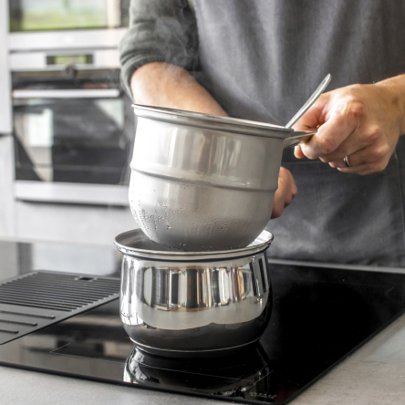 Набор для приготовления на водяной бане с антипригарным покрытием Kitchen Craft, 3 пр. - 3