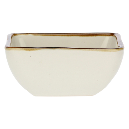 Мисочка Rose&amp;Tulipani Milano CONCERTO AVORIO, керамограніт, кремовий, 8 х 8 см - 1