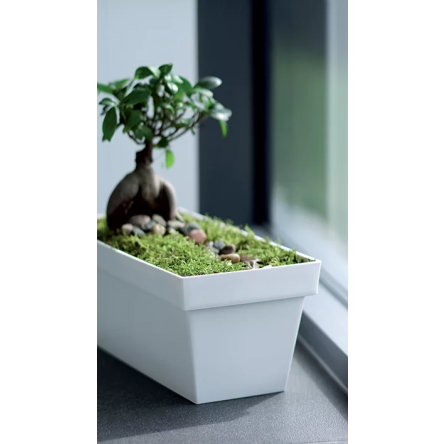 Балконний ящик Prosperplast CUBE 58х28х23см білий (70953-449) - 2