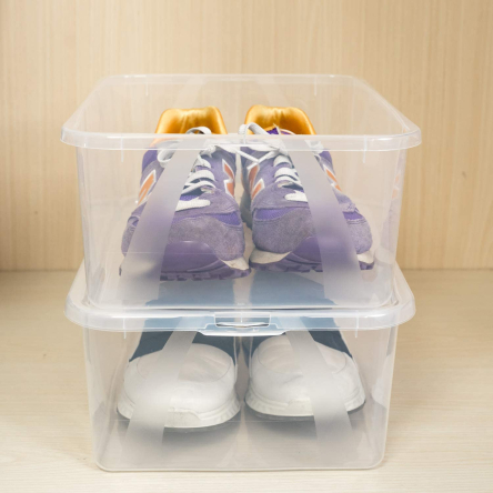 Ящик для хранения мужской обуви Rotho ARCO прозрачный 10л (RTH-11635) - 5