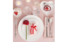 P002000707 Мисочка для джема HEART La Porcellana Bianca CUPIDO, фарфор, диам. 7,5 см - 5