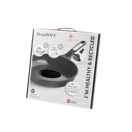 Сковорода з антипригарним покриттям BergHOFF LEO PHANTOM діаметр 28см, 2.9л (3950571) - 2