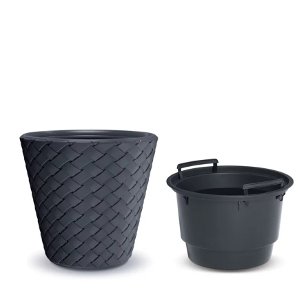 Горщик для квітів Prosperplast MATUBA 60х60см антрацит (71366-433) - 1