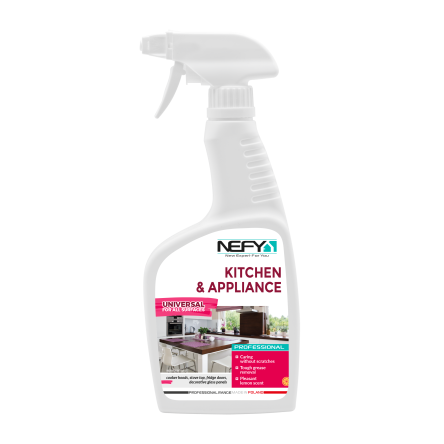 NEFY Засіб для миття кухні та кухонних приладів 500мл, лимон (DRG-59093) - 1 NEFY Засіб для миття кухні та кухонних приладів 500мл, лимон (DRG-59093) - 1