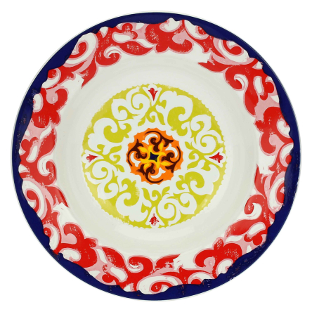 Набор тарелок для супа Rose&Tulipani Milano NADOR, керамика, диам. 23 см, 6 шт. - 5 Набор тарелок для супа Rose&Tulipani Milano NADOR, керамика, диам. 23 см, 6 шт. - 5