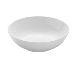 P1020 Тарілка глибока WHITE BASICS ROUND порцелянова, 20 х 6,5 см