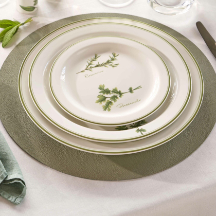 U10136630P00 Блюдо сервірувальне кругле La Porcellana Bianca COLTIVIA, порцеляна, діам. 31 см - 4