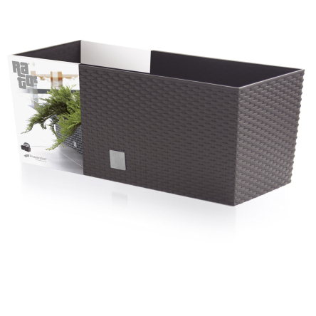 Балконний ящик Prosperplast RATO з вкладишем 51.4х19.2х18.6см коричневий (72962-440) - 3