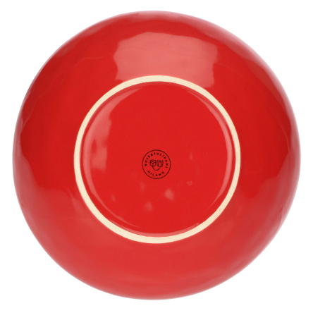 Миска для салата Rose&amp;Tulipani Milano CONCERTO CORALLO, керамогранит, коралл, диам. 26 см - 7