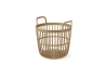 Кошик ажурний Prosperplast ZOE ECO WOOD з ручками багатофункціональний 36.4х35.9см бежевий (81503-4665) - 1