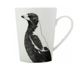 DX0569 Кухоль для чаю Magpie MARINI FERLAZZO порцеляновий, 12,5 х 9 х 11,5 см, 450 мл