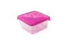 Емкость для морозилки BRANQ RUKKOLA низкая с малиновой крышкой 750мл (BRQ -1123.2) - 1
