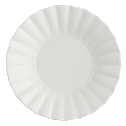 P003600002 Тарелка суповая La Porcellana Bianca DUCALE, фарфор, диам. 22 см - 1