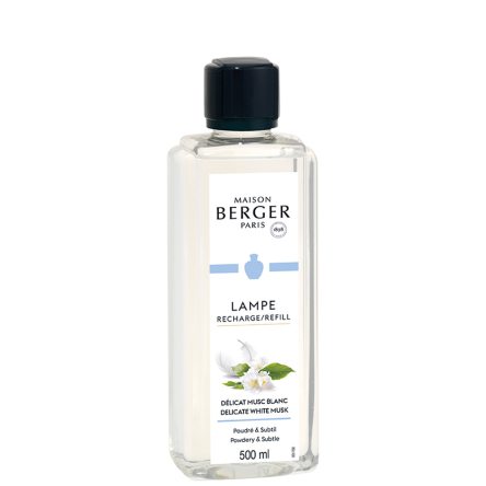 115091 Аромат для лампи Maison Berger Paris DELICATE WHITE MUSK, 500 мл - 1