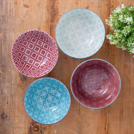 Набор мисок Kitchen Craft Exotic, керамика, диам. 15,5 см, 4 шт. - 4