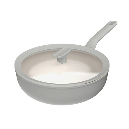 Сковорода-вок з антипригарним покриттям BergHOFF LEO BALANCE Moonmist діаметр 28см, 4.2л (3950432) - 1