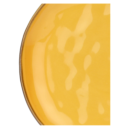 Тарілка супова Rose&amp;Tulipani Milano CONCERTO OCRA, керамограніт, охра, діам. 21 см - 6