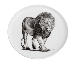 DX0531 Тарелка обеденная Lion MARINI FERLAZZO фарфоровая, диам. 20 см