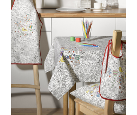 8050.00.150200 Скатерть Atenas Home Textile Garden, хлопок с покрытием, 150 х 200 см