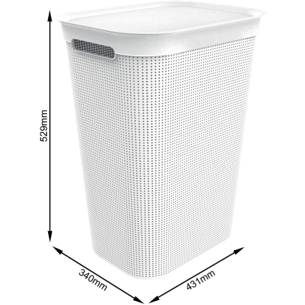 Корзина для белья Rotho BRISEN 50л (RTH-10235) - 4