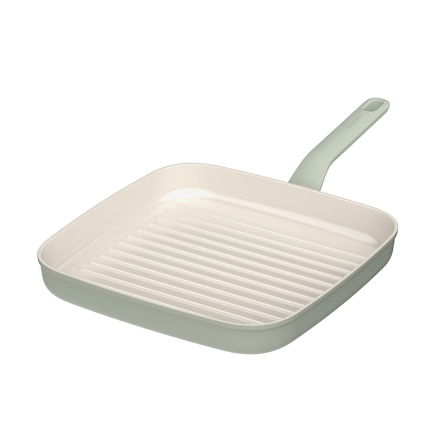 Сковорода-гриль з антипригарним покриттям BergHOFF LEO BALANCE SAGE 28х28см 2.6л (3950459) - 1