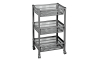 Этажерка Plast Team Джамбо ЕСО на колесиках серая (TEA-1268.3) - 1