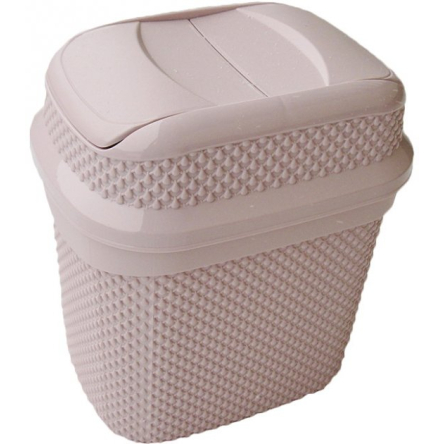 Мусорка UCS DROP DESIGN 11л пудрово-розовая (UCS-133009.1) - 1 Мусорка UCS DROP DESIGN 11л пудрово-розовая (UCS-133009.1) - 1