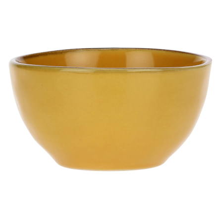 Мисочка для фруктів Rose&amp;Tulipani Milano CONCERTO OCRA, керамограніт, охра, діам. 11 см - 1