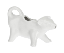 P001201403 Ємність для вершків COW La Porcellana Bianca MUCCHINE, порцеляна, 12 х 7,5 см