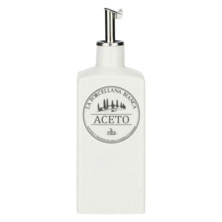 P0126250AC Пляшка для оцту La Porcellana Bianca CONSERVA CLASSIC, порцеляна, 250 мл - 1