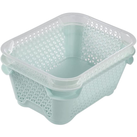Корзина для хранения Keeeper Мirko А-7 голубая (КЕЕ-374.2) - 4
