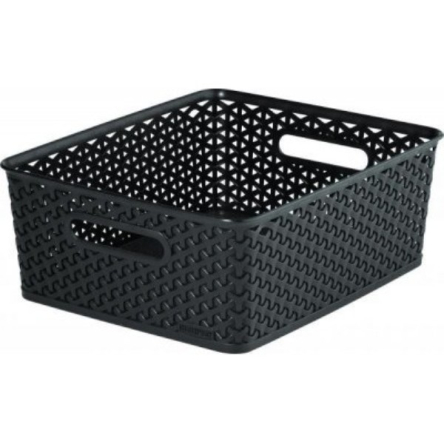 Кошик RATTAN STYLE 11.5л 35х30х13см (CUR-03611) - 1 Кошик RATTAN STYLE 11.5л 35х30х13см (CUR-03611) - 1
